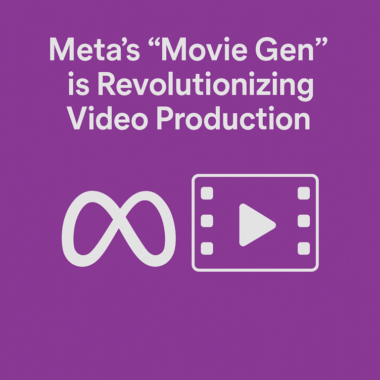 Meta’s "Movie Gen" is Revolutionizing Video Production