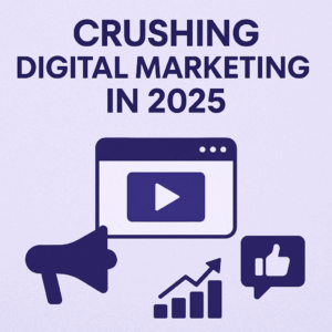 Digital marketing expert analyzing 2025 online marketing trends and performance metrics