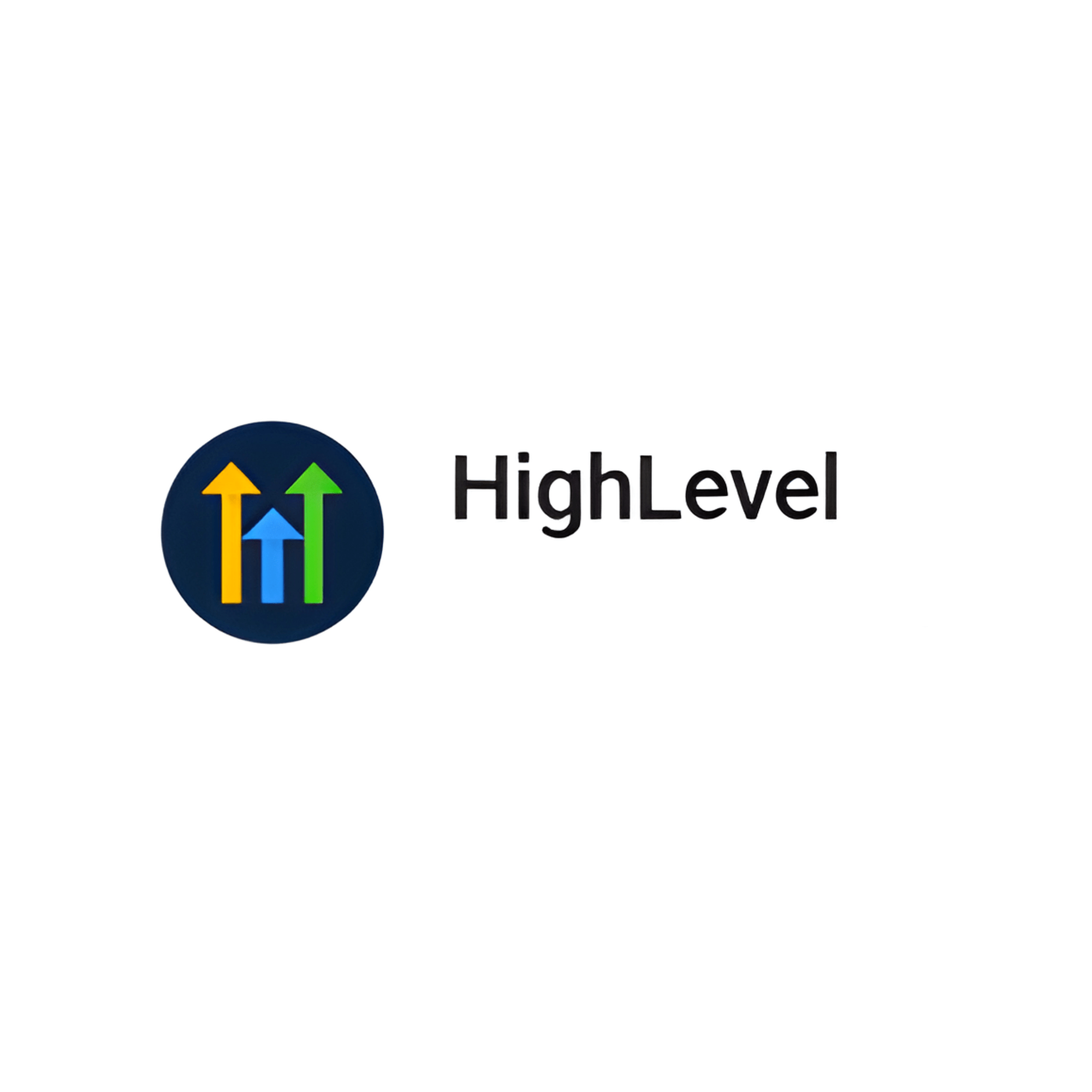 A dashboard-style interface showcasing HighLevel’s all-in-one marketing automation tools, including CRM, funnels, and communication features